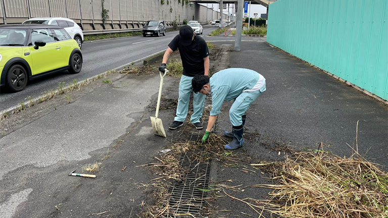 清掃作業